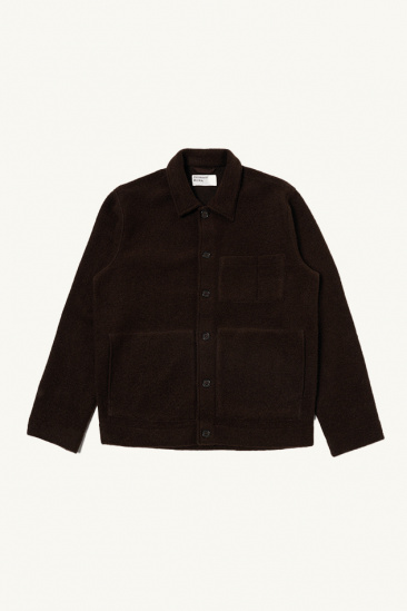 Fleece Uniform Jacket - Brown
