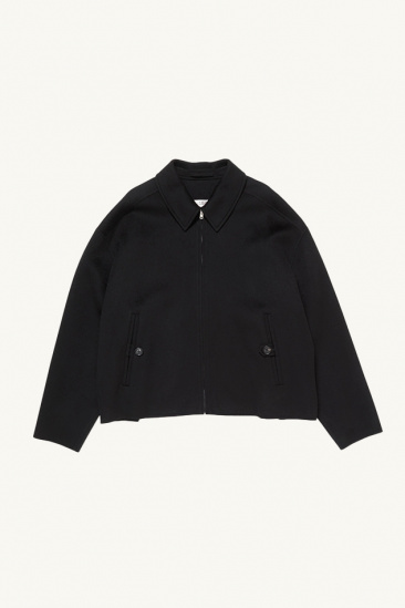 Veste courte zippée - Noir