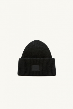Acne Studios - Bonnet en laine - Noir- allanjoseph