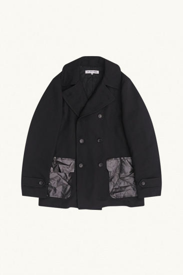 Manteau double boutonnage -...