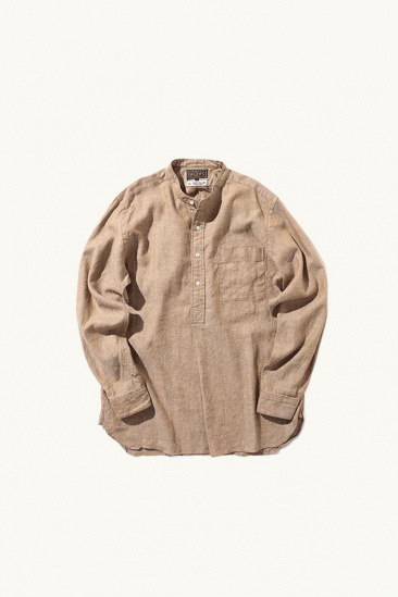 Chemise à chevrons - Beige