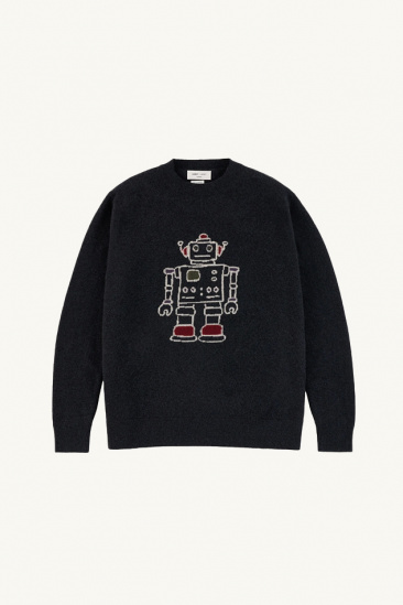 Pull N°84 en cachemire - Robot