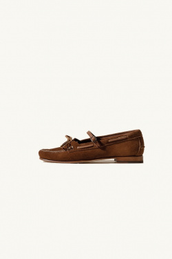 Hereu - Mocassins Lorea - Tabac - allanjoseph