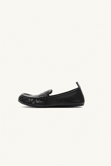 Leather Loafers - Black