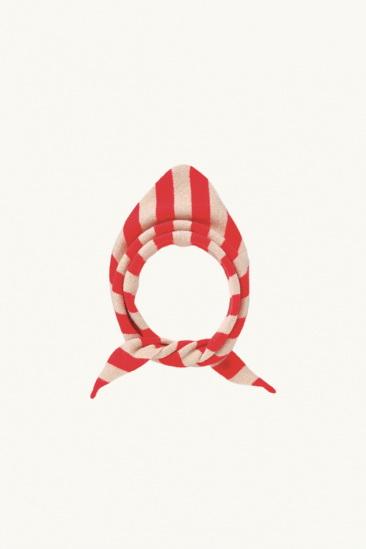 Foulard triangle rayé -...