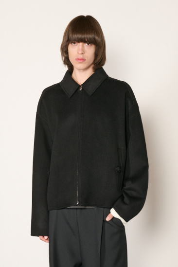 Short zipped jacket - Black