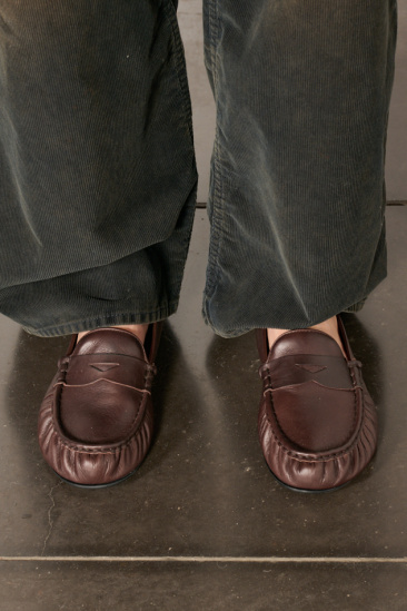 Leather Loafers - Dark Brown