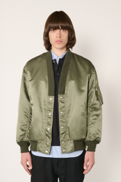 Comme des Garçons Homme - Khaki bomber jacket - allanjoseph