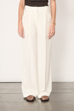 Christopher Esber - Pantalon Marli - Crème - allanjoseph