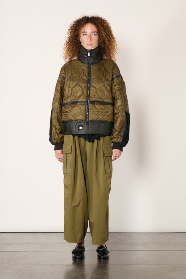Blouson matelassé en nylon...