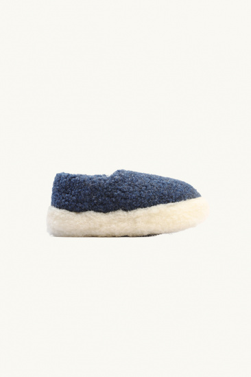 Siberian Slippers - Dark Blue
