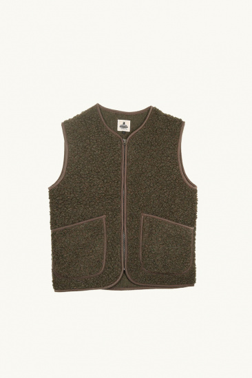 Sleeveless Pepitco vest -...