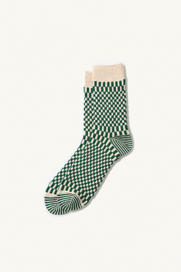 Socks R1621 Checkerboard -...