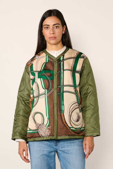 Veste matelassée reversible...