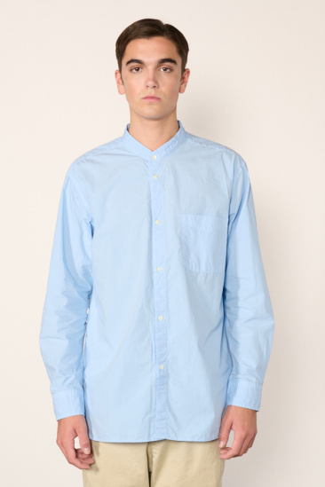 Chemise en coton - Bleu