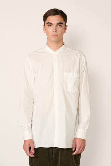 Cotton Long Shirt - Off White
