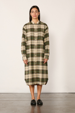TS (S) - Robe en flanelle - Tartan - allanjoseph