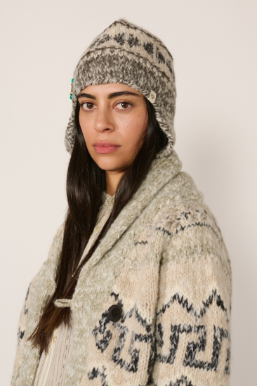 Chapka Idra tricotée - Gris