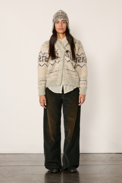 Bsbee - Knitted Dublin Cardigan - Grey - allanjoseph