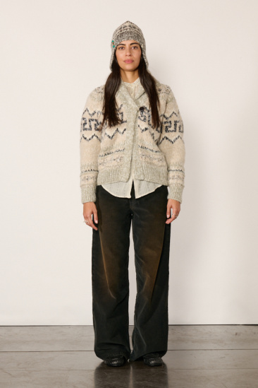 Knitted Dublin Cardigan - Grey