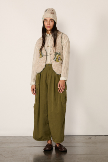 Knitted Chico Vest - Beige