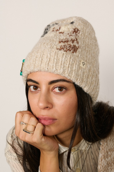 Chico Knitted Hat - Natural