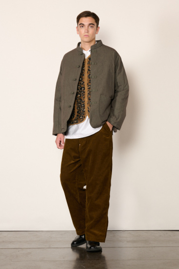 Quilt China Jacket - Khaki