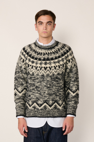 Knitted Sweater - Black