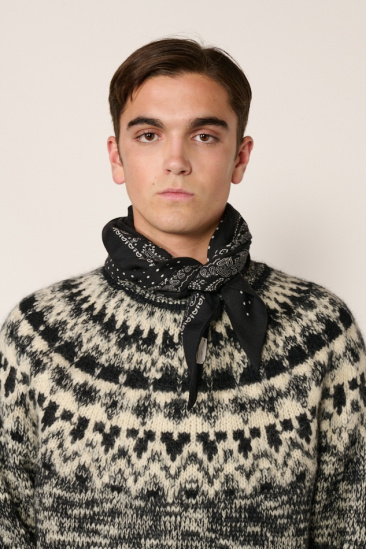 Foulard Judy Triangle - Noir