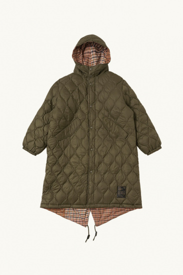 Reversible Quilted Parka -...