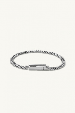 Le Gramme - Curb Chain Cable Bracelet 12G - Silver - allanjoseph