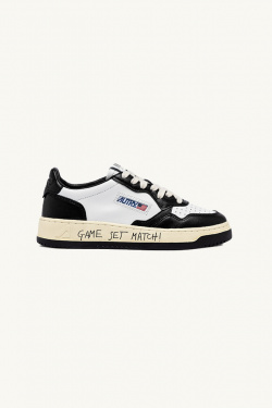 Autry - Medalist Low - White/Black - Men - allanjoseph