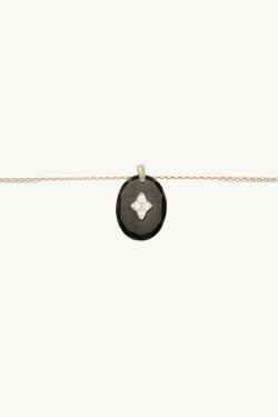 Pascale Monvoisin - Gina Necklace - Black/Gold - allanjoseph