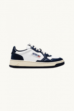Autry - Medalist Low - White/Dark Blue - Men - allanjoseph