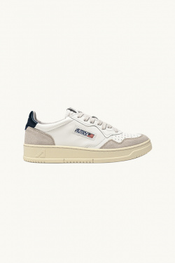 Autry - Medalist Low - White/Navy - Homme - allanjoseph