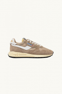 Autry - Reelwind Low - Beige/Pepper - Homme - allanjoseph