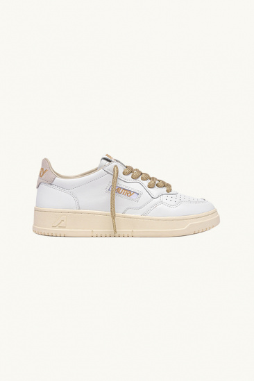 Medalist Low - White/Gold -...