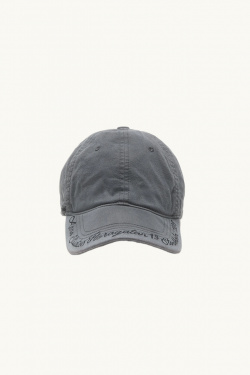 Acne Studios - Casquette avec logo - Gris - allanjoseph