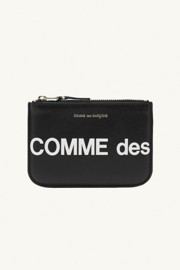Petite pochette Logo - Noir
