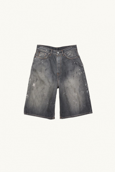 Denim Shorts - Black