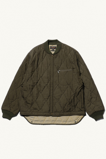 Quilted Jacket - Olive