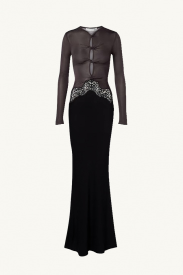 Structured Maxi Dress -...