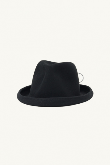 Wool Felt Hat - Black