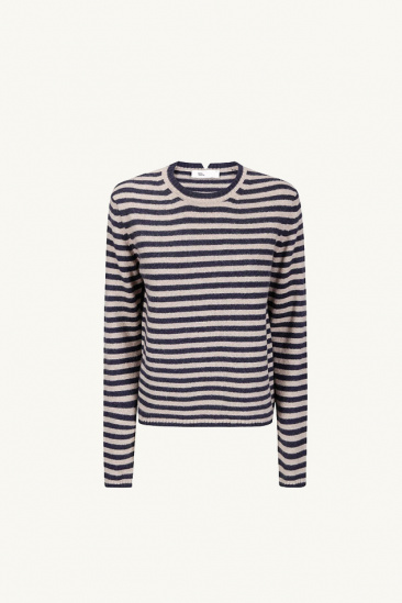 Striped Sibs Sweater - Dark...