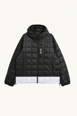 TAION - Quilted Parka - Black/White - Unisex - allanjoseph