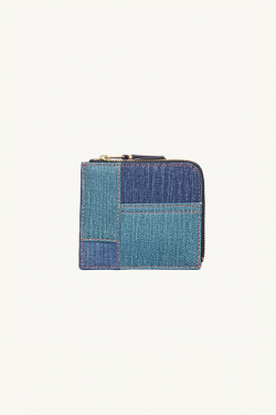 Comme Des Garçons - Leather Wallet - Denim Pocket - allanjoseph