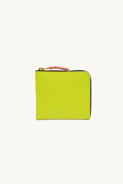 Comme des Garçons - Portefeuille Fluo multicolore - Jaune/orange- allanjoseph