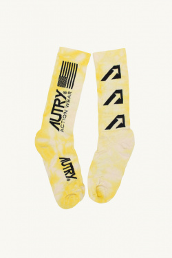 Autry Action Wear - Match Point yellow socks  - allanjoseph