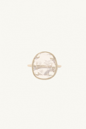 Bague Alba - Cristal de roche