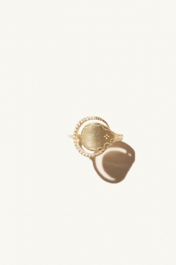 Pascale Monvoisin - Ring Rio - Gold / Diamonds - allanjoseph
